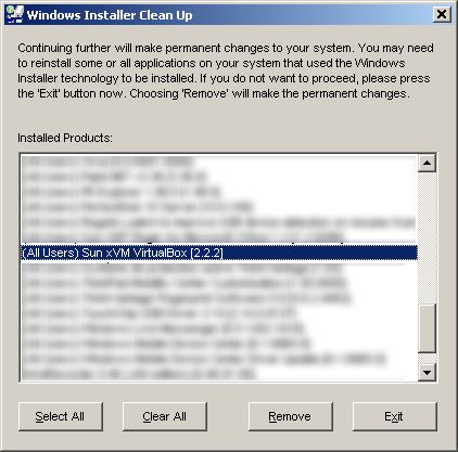 windowsinstallercleanup windowsinstallercleanup